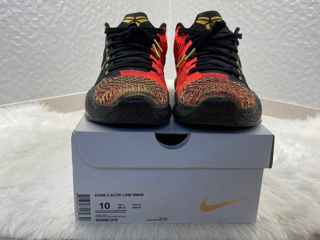 Kobe 10 Elite Christmas Size 10 Men s Fashion Footwear Sneakers