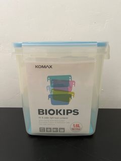 Komax Biokips Snack Containers with Dividers (30-oz) / [3-Pack]