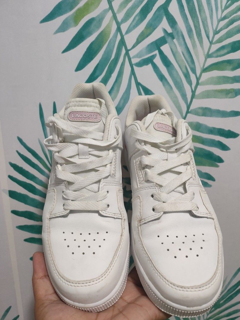 Lacoste Rubber Shoes (for Women) (Category: Sneakers) located in Makati City. Submitted by pinaypreneur (Listing ID 1242100537, Image 3). Description: Original lacoste, purchased at Lacoste USA outlet. USA Size 8. It can fit local size 7-8. Used only once and was set aside in a shoe box. My daughter preferred to wear Under Armour black rubber shoes. Shipping fee to be shouldered by the buyer..