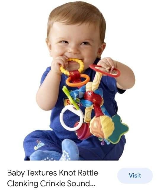 Lamaze Tug Play Knot Baby toy