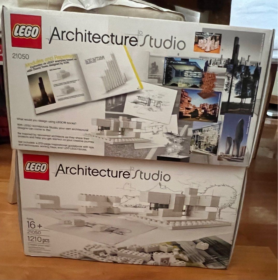 Lego 21050 architecture studio 全新未開, 興趣及遊戲, 玩具