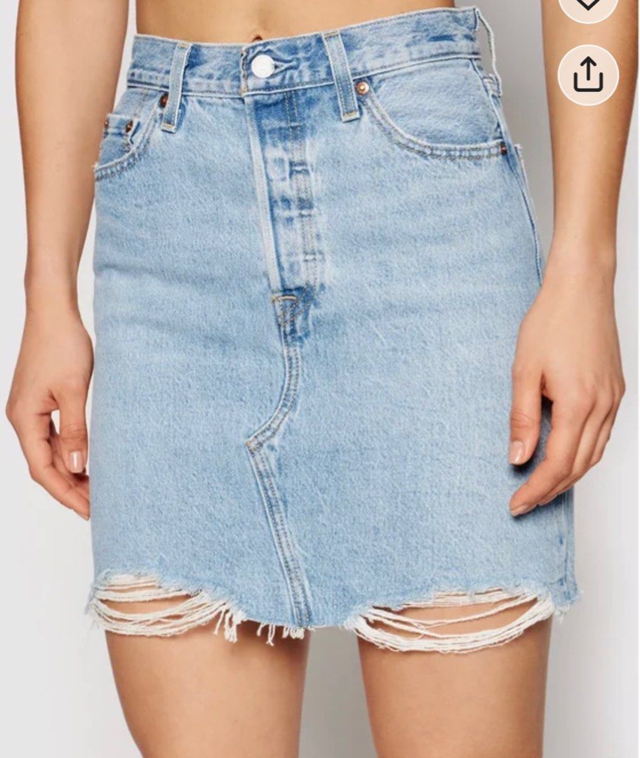 Levi's store boyfriend skirt