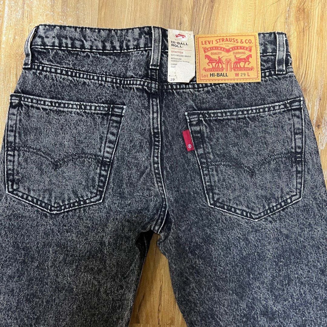 LEVIS HI BALL ACID WASH