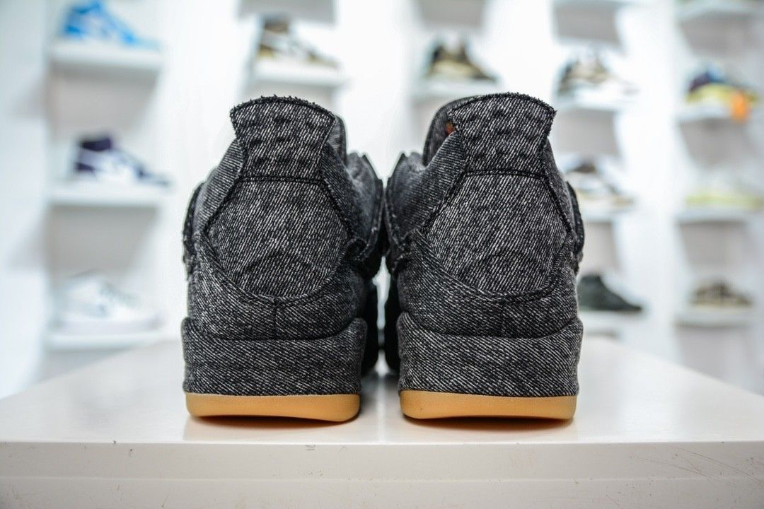 Black denim cheap 4s