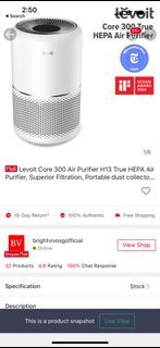 LEVOIT PURIFIER LV-PUR131, Furniture & Home Living, Home Fragrance on  Carousell