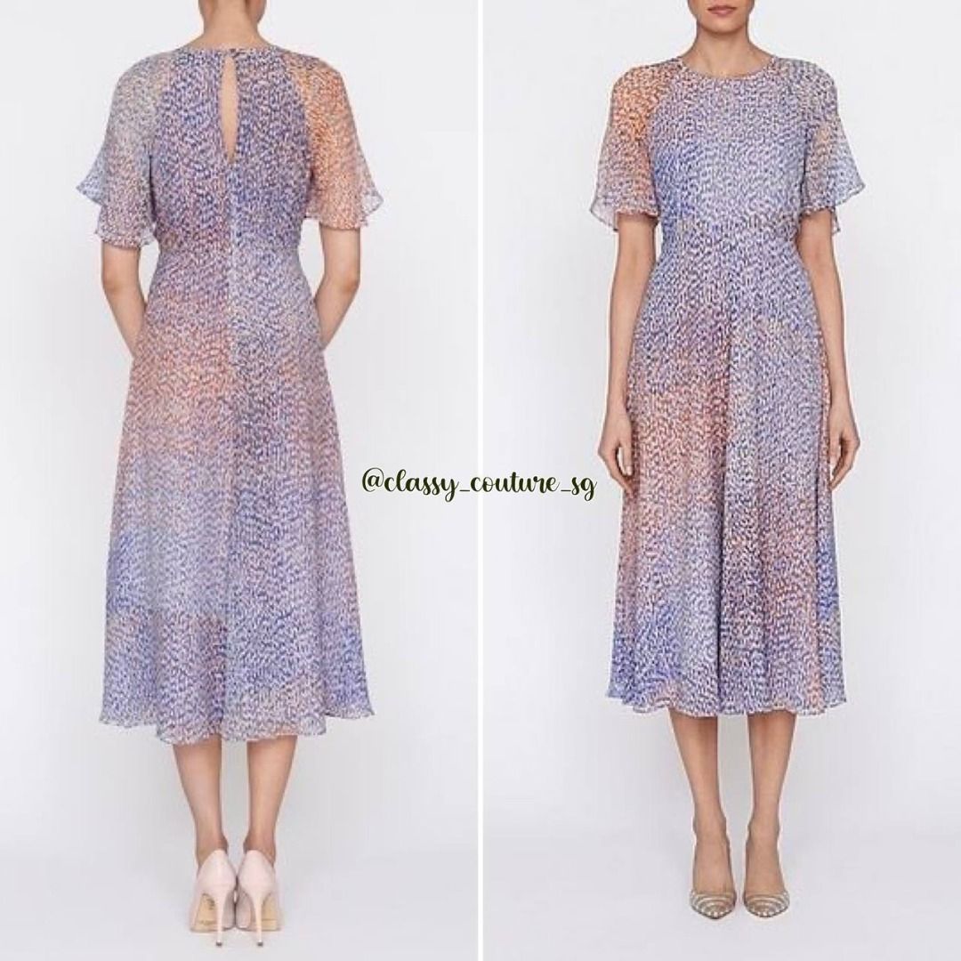 Lk bennett silk madison dress cheap