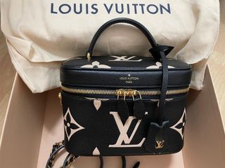LV Vanity PM monogram empreinte leather, Women's Fashion, Bags & Wallets,  Cross-body Bags on Carousell