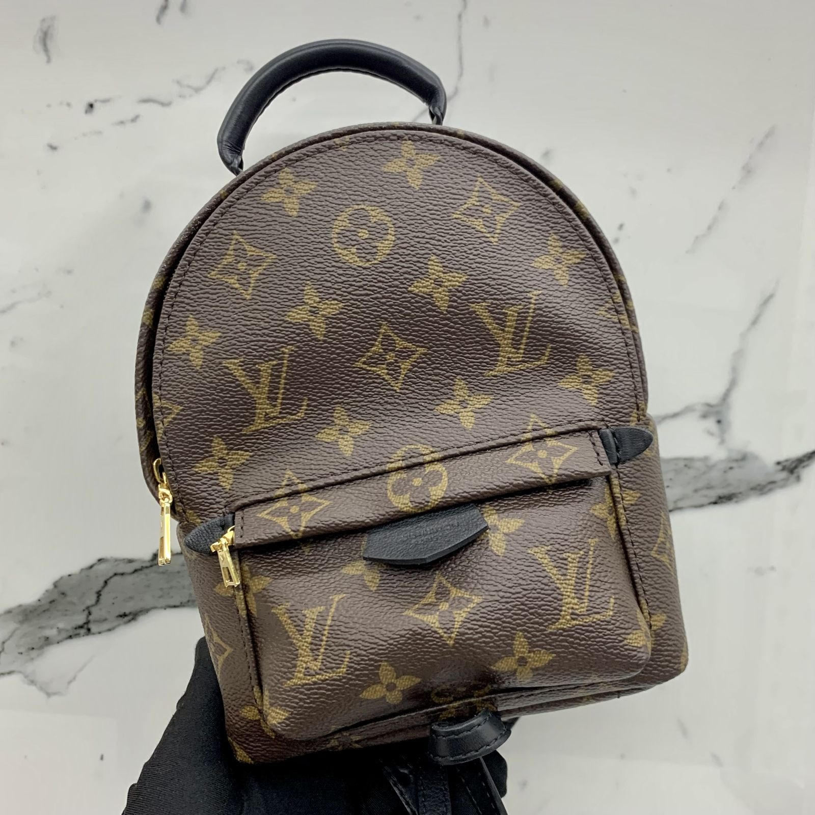 Louis Vuitton Palm Springs Mini Monogram Backpack, Luxury, Bags & Wallets  on Carousell