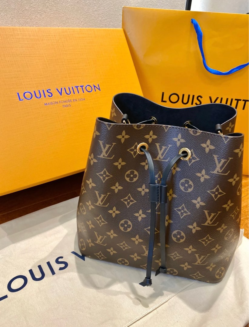 Authentic LV Neonoe Damier Ebene, Luxury, Bags & Wallets on Carousell