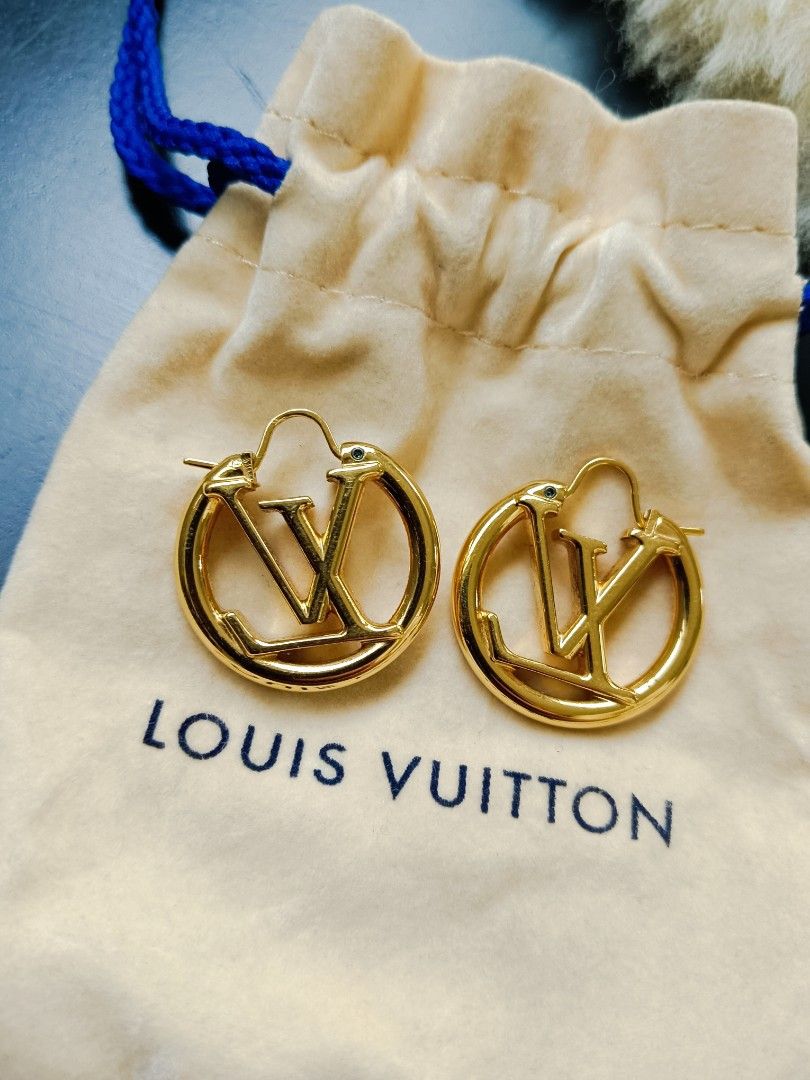 Louis Vuitton Louise earrings (M00396) in 2023