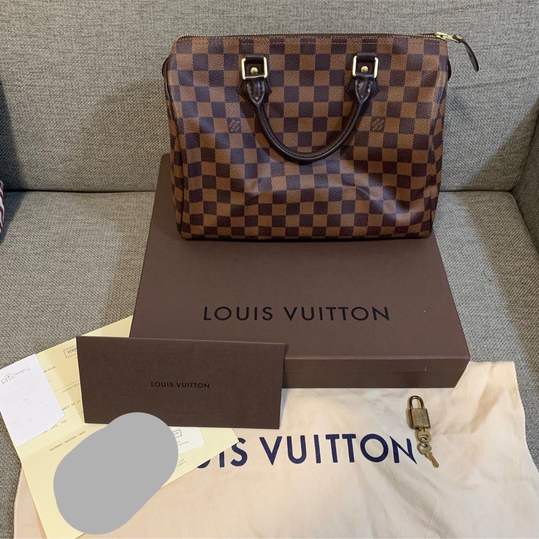 LV Bag Speedy 30, Luxury, Bags & Wallets on Carousell