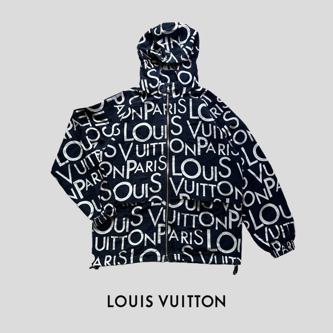Louis vuitton windbreaker jacket, Luxury, Apparel on Carousell