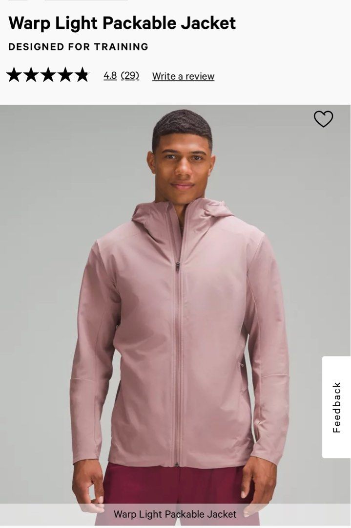 Lululemon warp lite jacket store