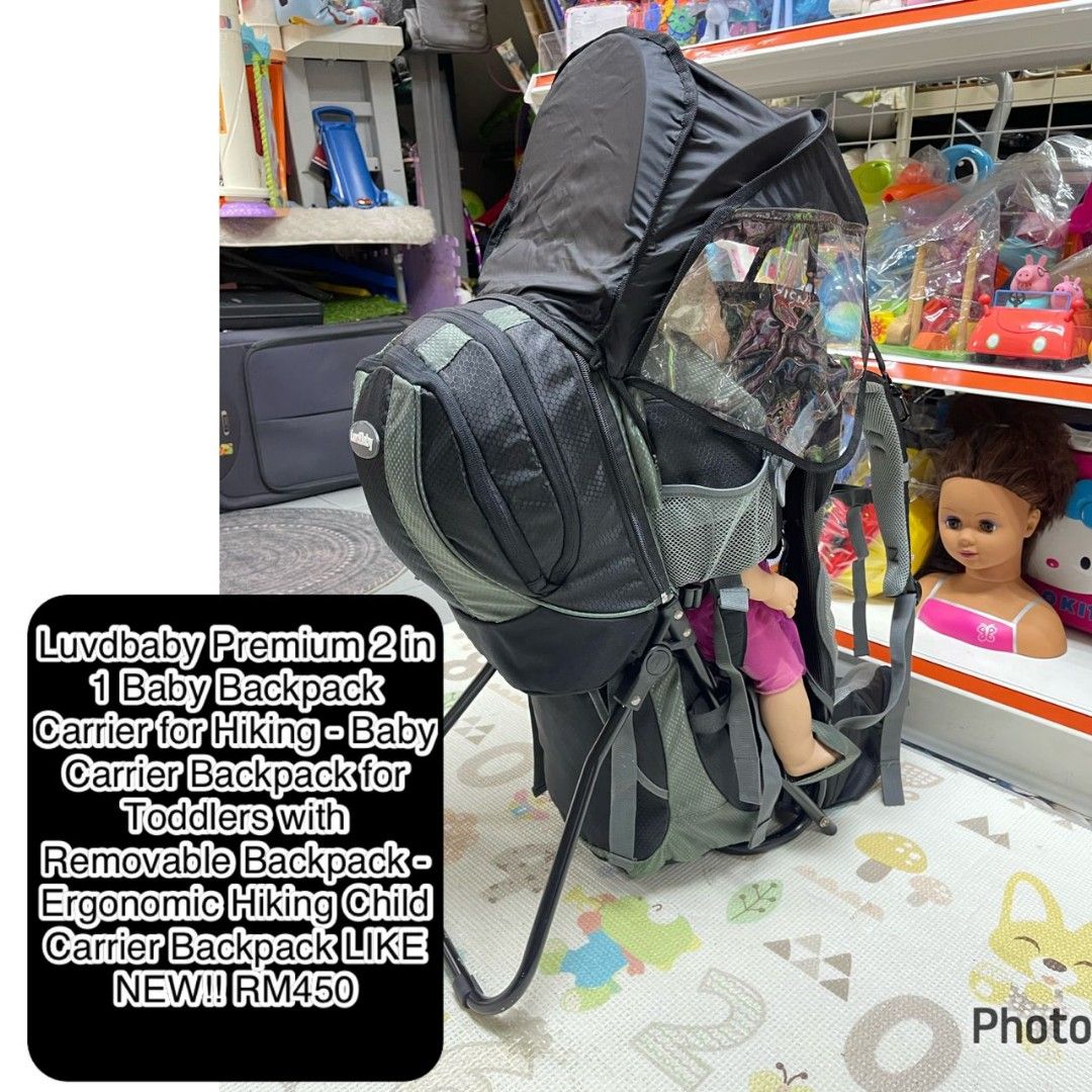 Luvdbaby premium 2 in 1 baby backpack carrier for hiking Sports