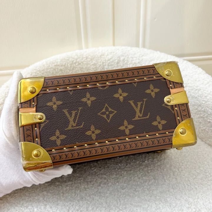 LOUIS VUITTON LOUIS VUITTON Coffret Tresor 24 Treasure Box M20094 Monogram  reverse Brown Used M20094