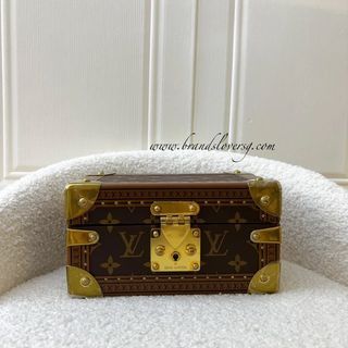 Louis Vuitton Rare Conffret Tresor 24 Monogram Box Jewelry Boite
