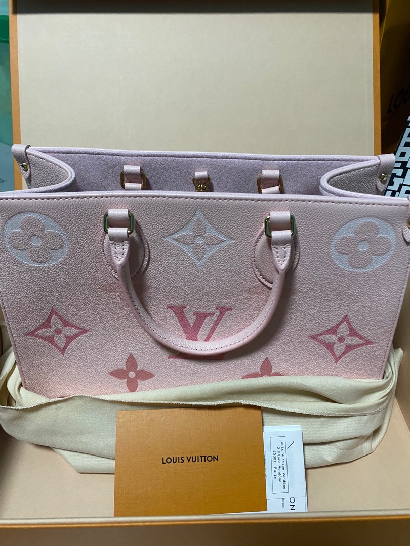 LV on the go mm (pink gradient) summer collection