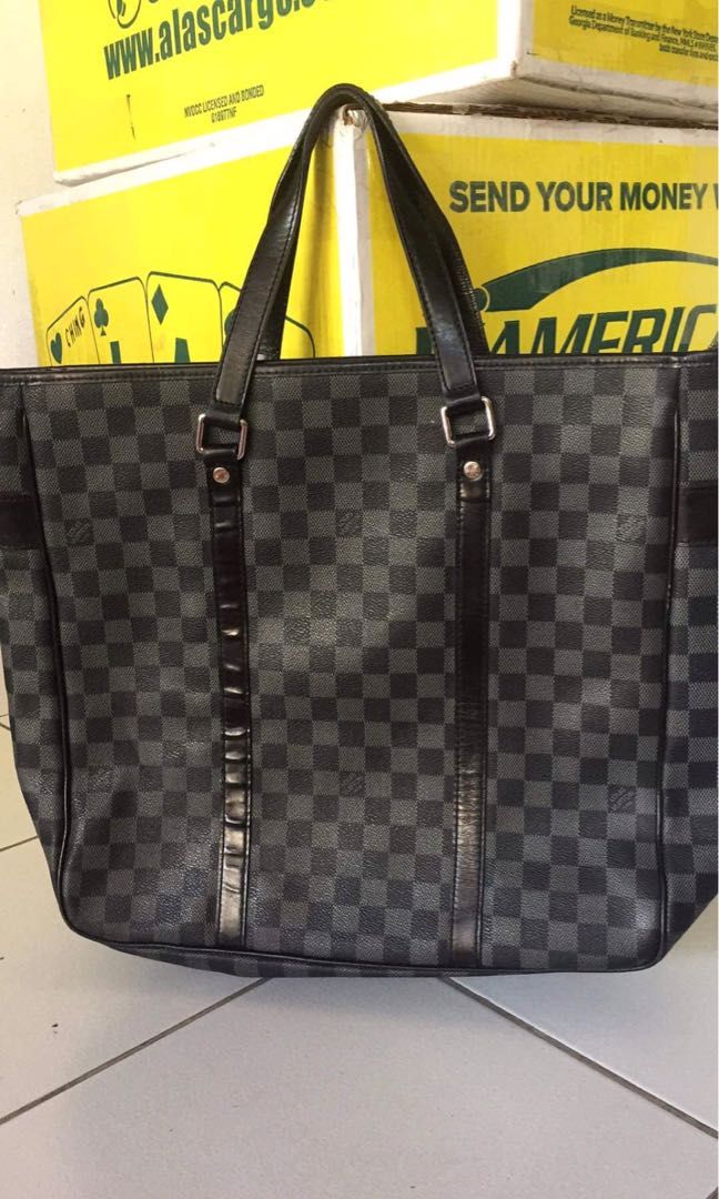 Louis Vuitton pre-owned Damier Graphite Tadao GM two-way Bag