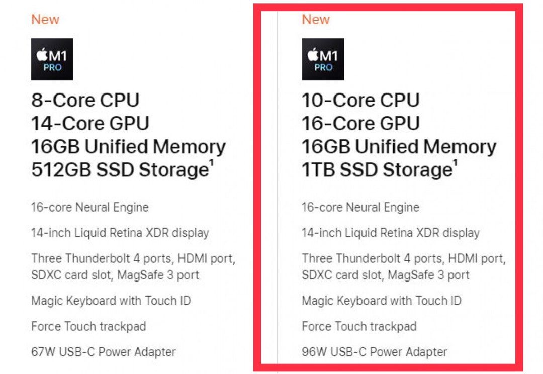 Apple Mcbook Pro 16 inch 10 Core CPU 16 Core GPU 16GB Unified Memory 512GB  SSD Storage