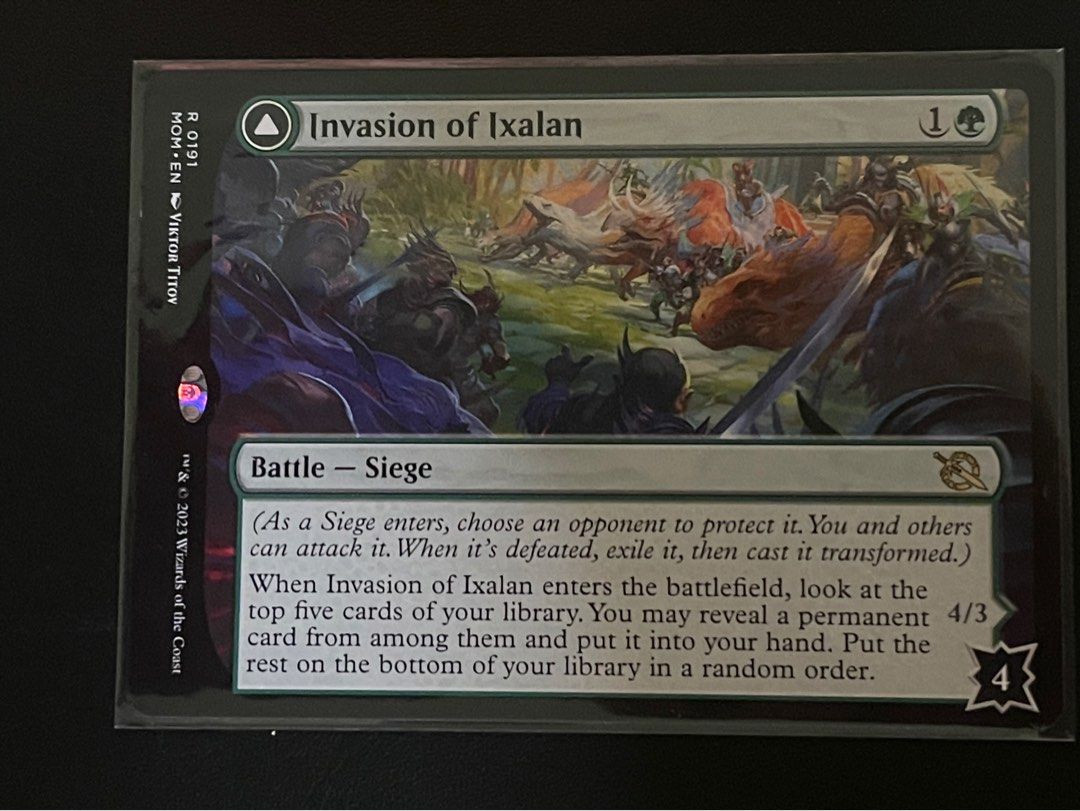 Magic the gathering EDH MTG MOM Battle Siege card bundle! Mint condition!,  Hobbies & Toys, Toys & Games on Carousell