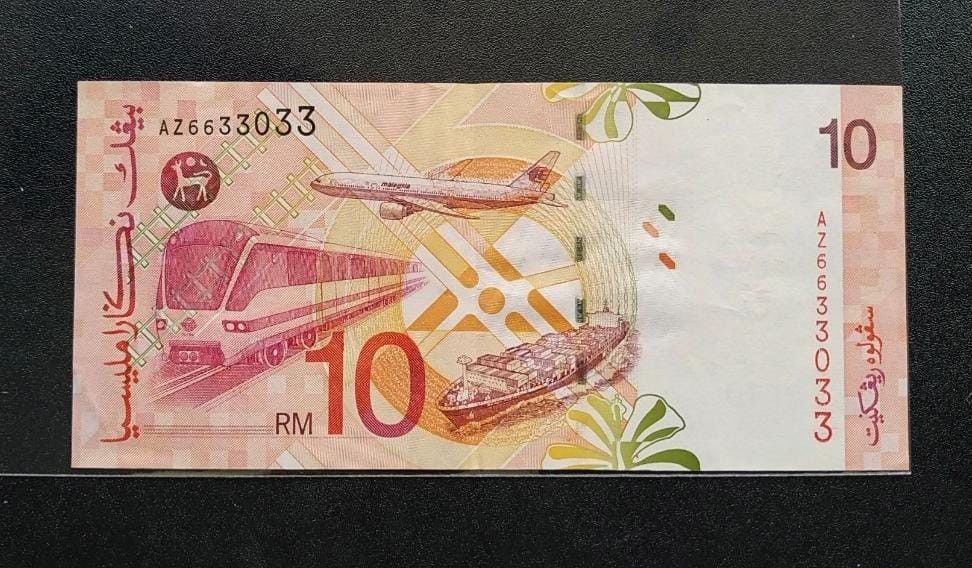 Malaysia 9th series RM10 Ali Abul Hassan side sign Series, Hobbies ...