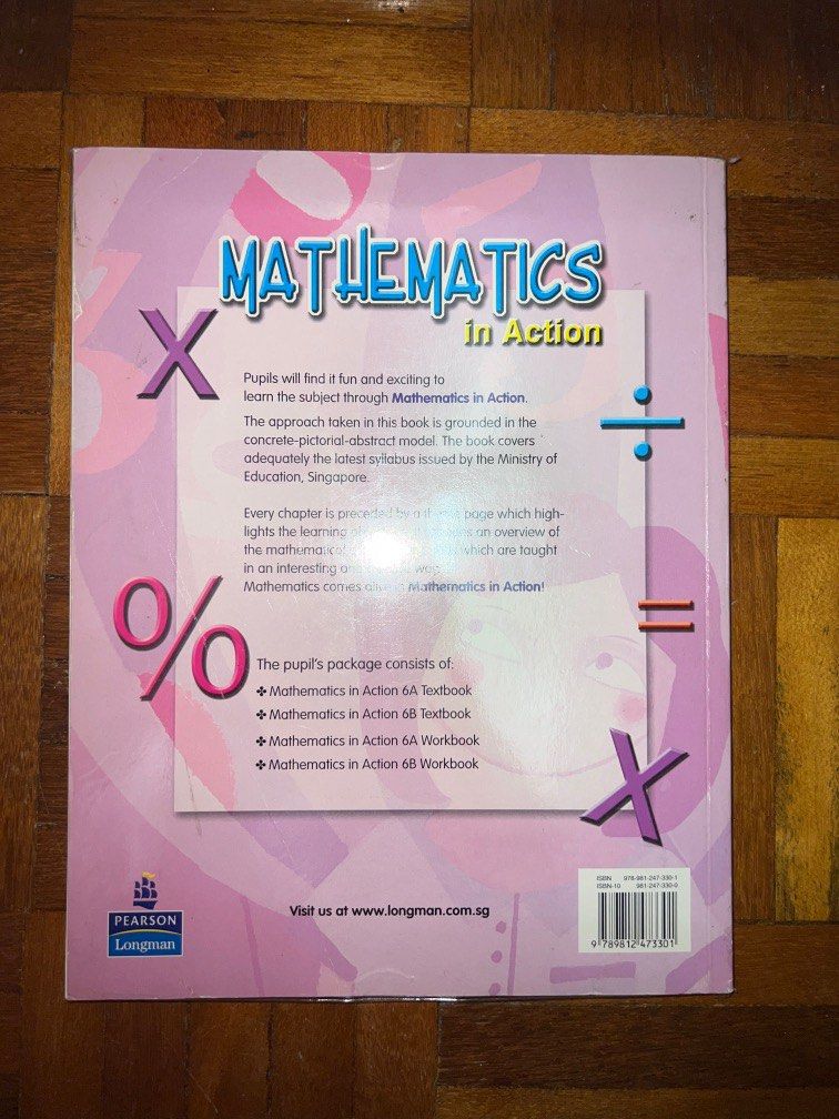 Action Math 6 Mathematics in Action 6A, Hobbies & Toys, Books & Magazines, Textbooks ...