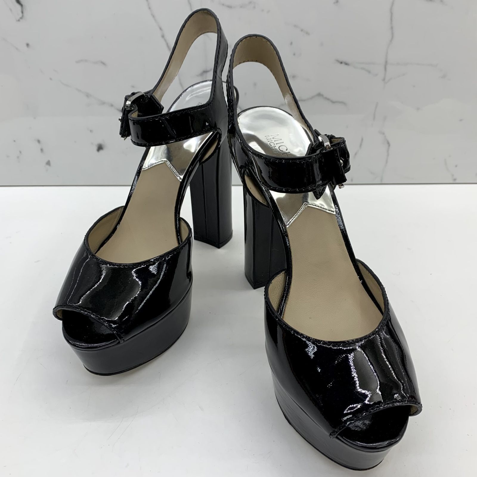 Michael kors patent heels store