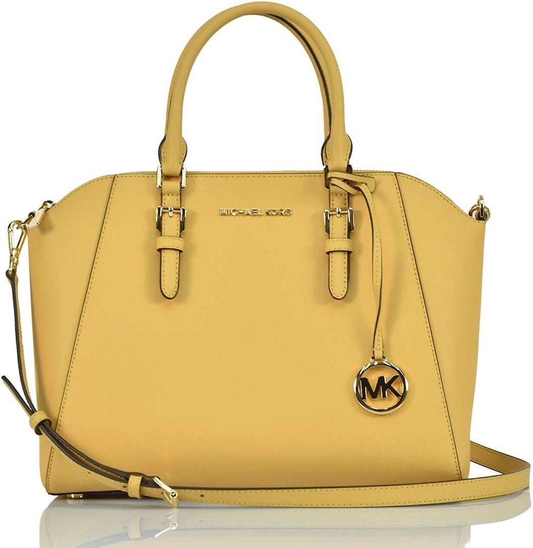 Michael Kors Ciara Large Satchel Leather