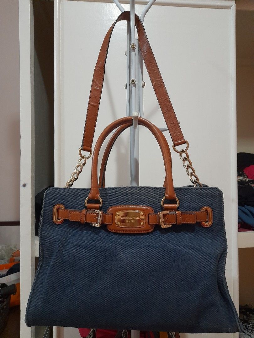 Mk sales denim backpack