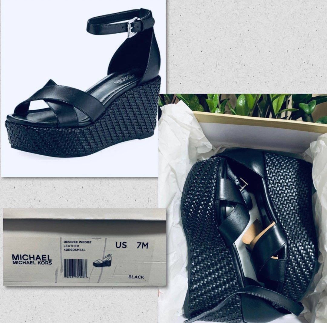 Michael kors desiree sale wedge