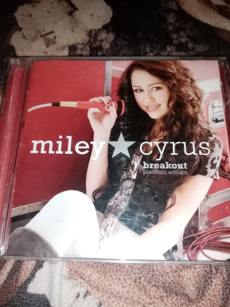 miley cyrus breakout platinum edition