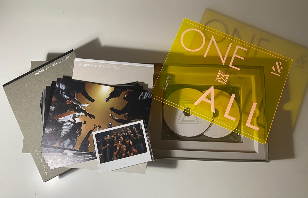 MIRROR “ONE & ALL” LIVE 2021 Blu-ray, 興趣及遊戲, 收藏品及 