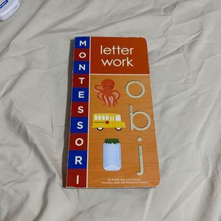Montessori Letter Work