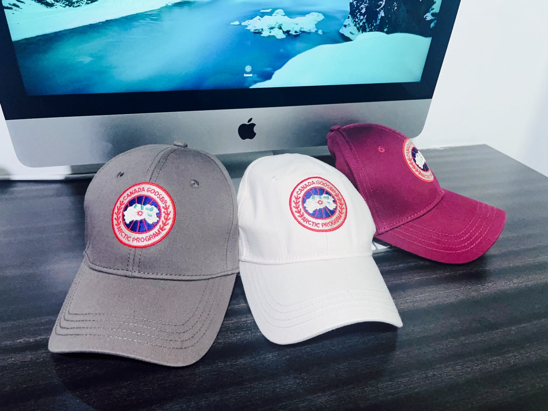 Moving out sale Canada Goose Baseball Caps in 3 colours Men s