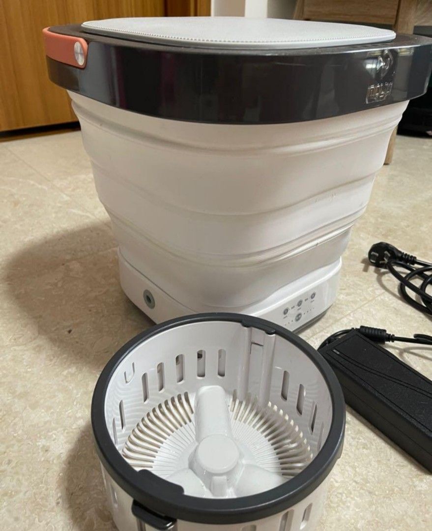 Moyu wash machine XPB08F2 2 in 1 portable foldable mini washer clothes