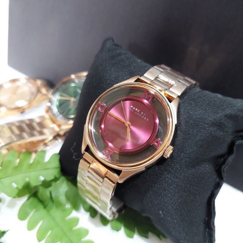 Marc jacobs clearance silver womens watch