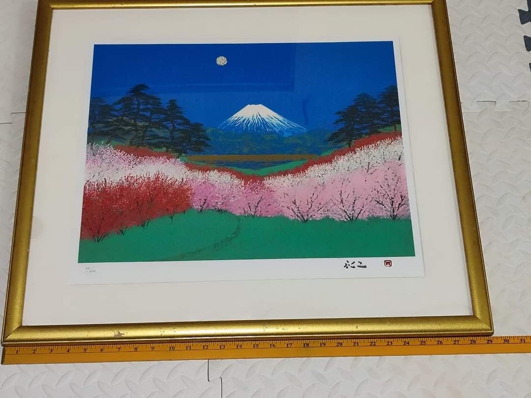 Mt Fuji Wall Painting with Frame (Category: Frames & Pictures) located in Pasay City. Submitted by ace.garcia19 (Listing ID 1242008513, Image 3). Description: P1200 Mt Fuji Wall Painting with Frame Size and Flaws please see comment section What you see is what you get.