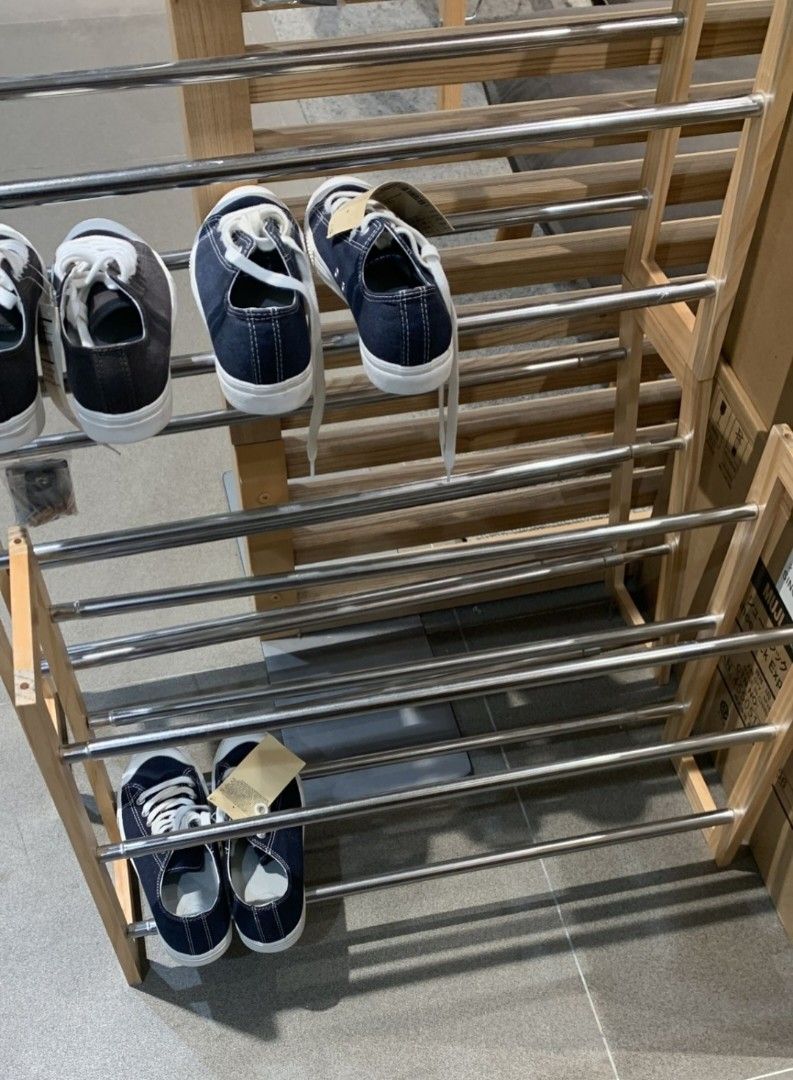 Muji Shoes Rack Expanda, Furniture & Home Living, Furniture, Shelves ...