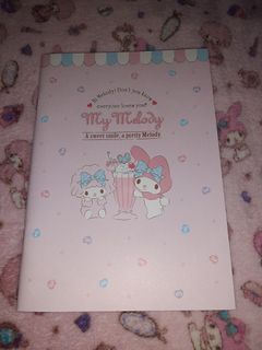 My Melody & My Sweet Piano 32-sheet Notebook Sanrio
