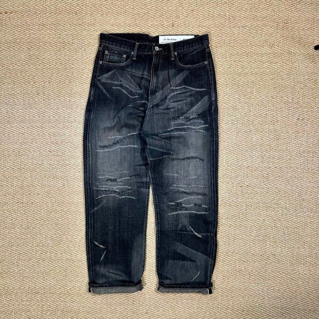 NEIGHBORHOOD 23SS SAVAGE DENIM DP BASIC PANTS, 男裝, 褲＆半截裙
