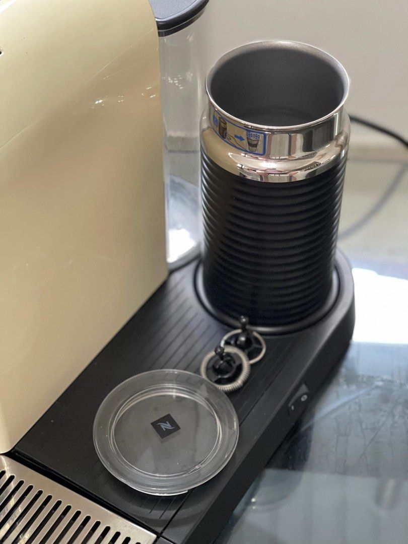 Nespresso Citiz Coffee Machine with attached milk frother, TV & Home