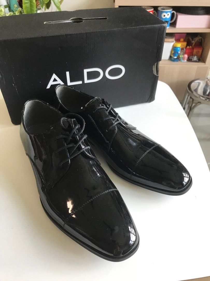 Aldo black discount formal shoes
