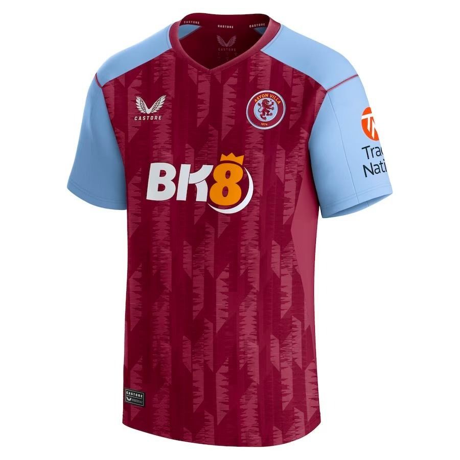 NEW DROP 2023 2024 Aston Villa F.C. Home Football Jersey Kit
