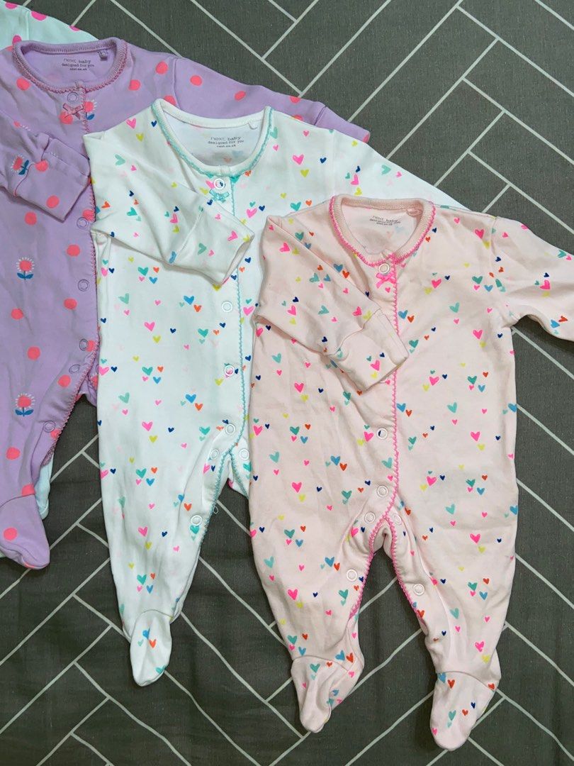 Next baby clearance girl babygrows