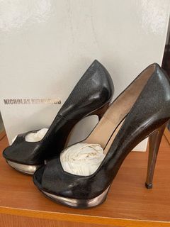 Nicholas Kirkwood Women's Heels UK 5 Brown 100% Leather Mule