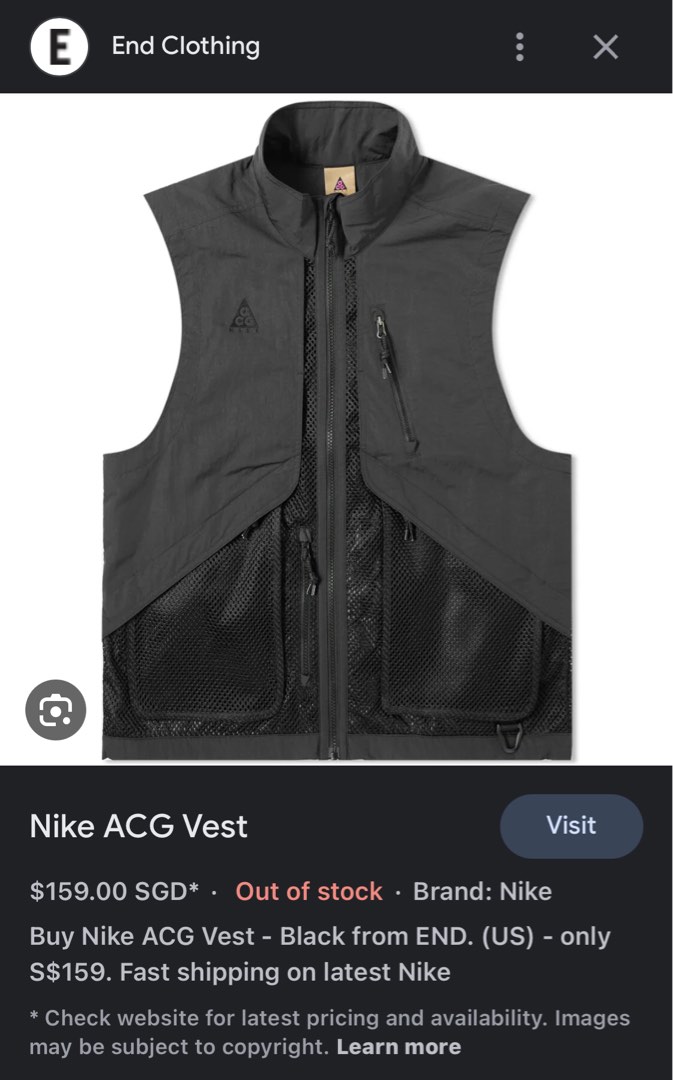 NIKE ACG Vest M fit L