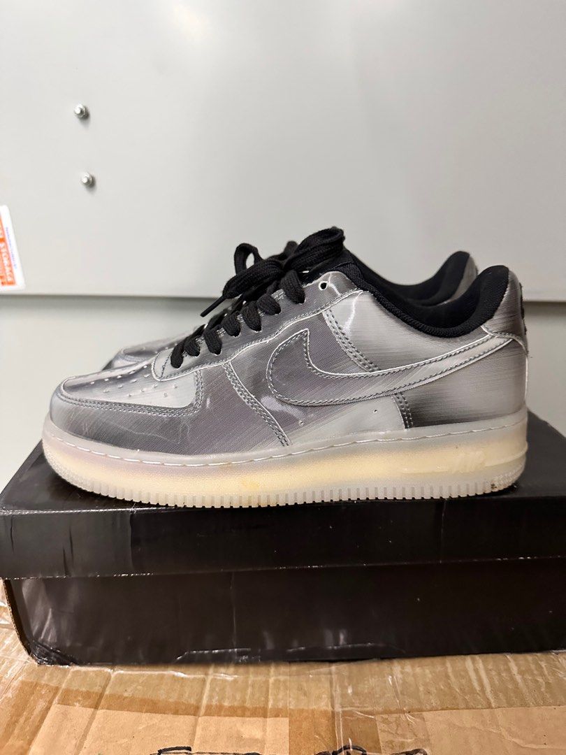 silver nike af1