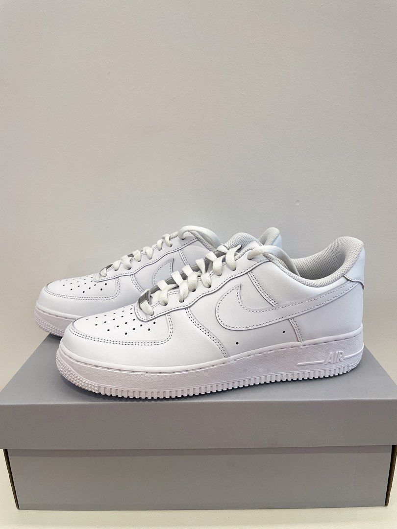 Nike Air Force 1 White Women s Fashion Footwear Sneakers on