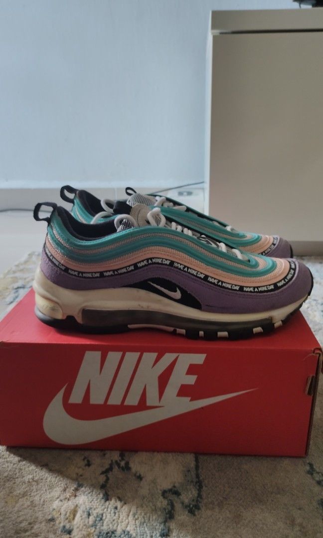 Nike air Max 97 have a good day Men s Fashion Footwear Sneakers on Carousell