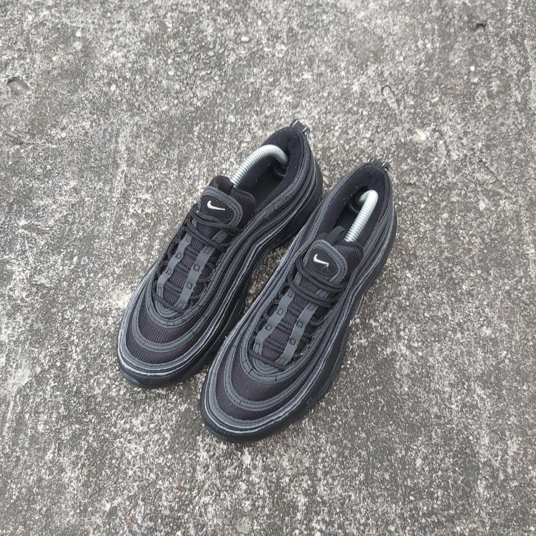 womens air max 97 triple black
